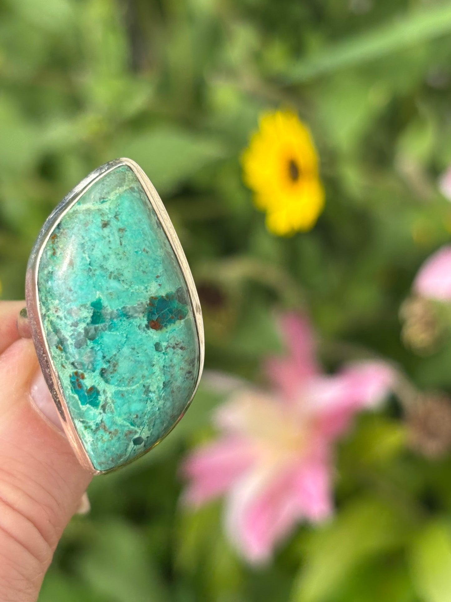 Turquoise Ring size 9