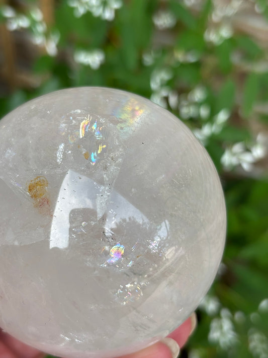 Lemurian Quartz Sphere - Brazil