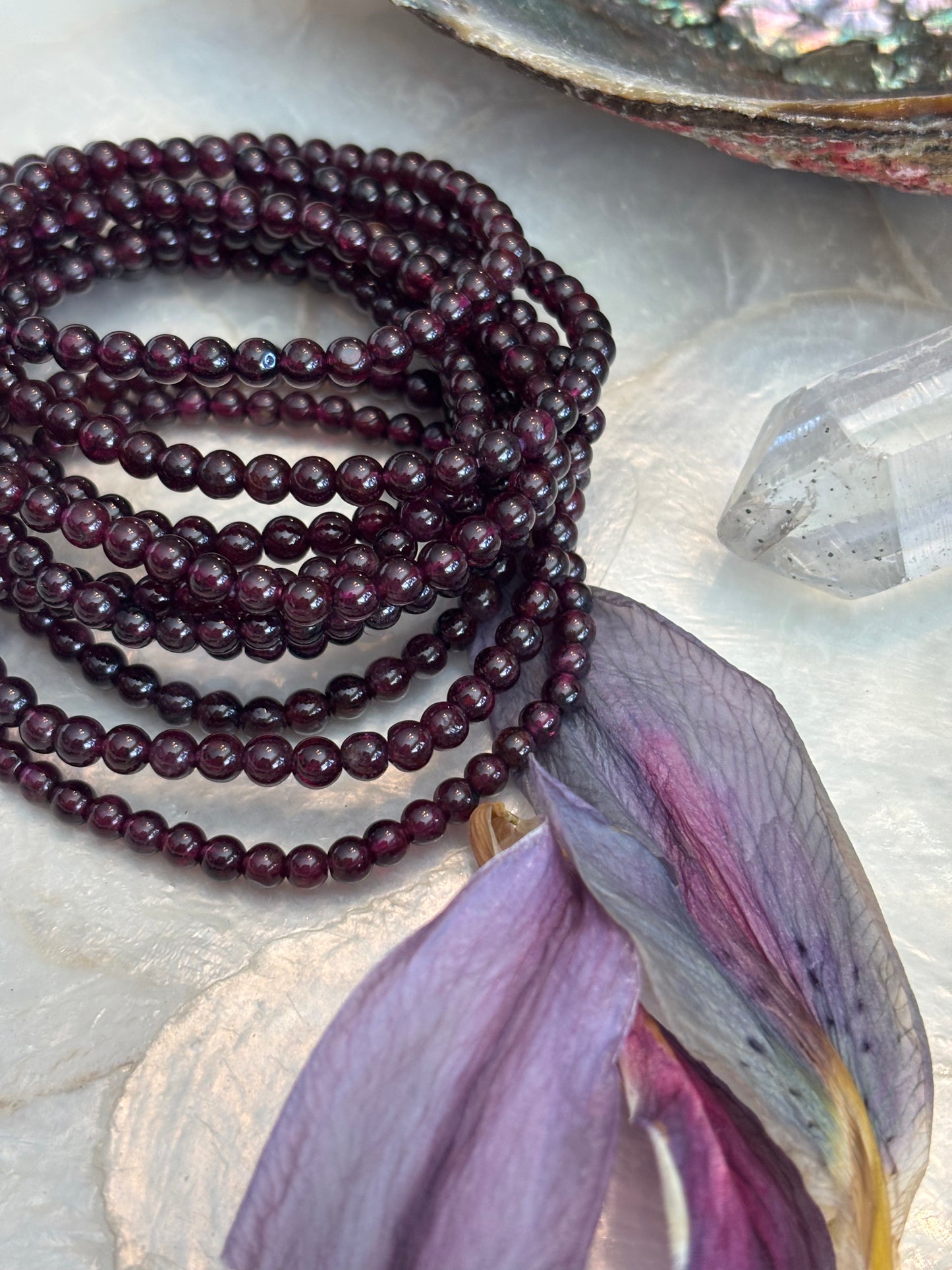 Purple Garnet Bracelet | Mozambique
