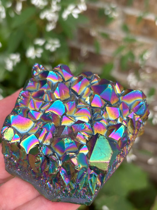 Aura Quartz Cluster