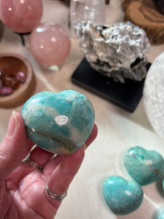 Amazonite - Heart