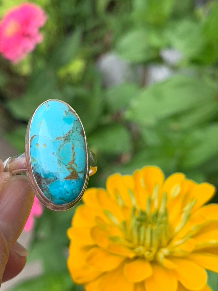 Turquoise Ring size 8