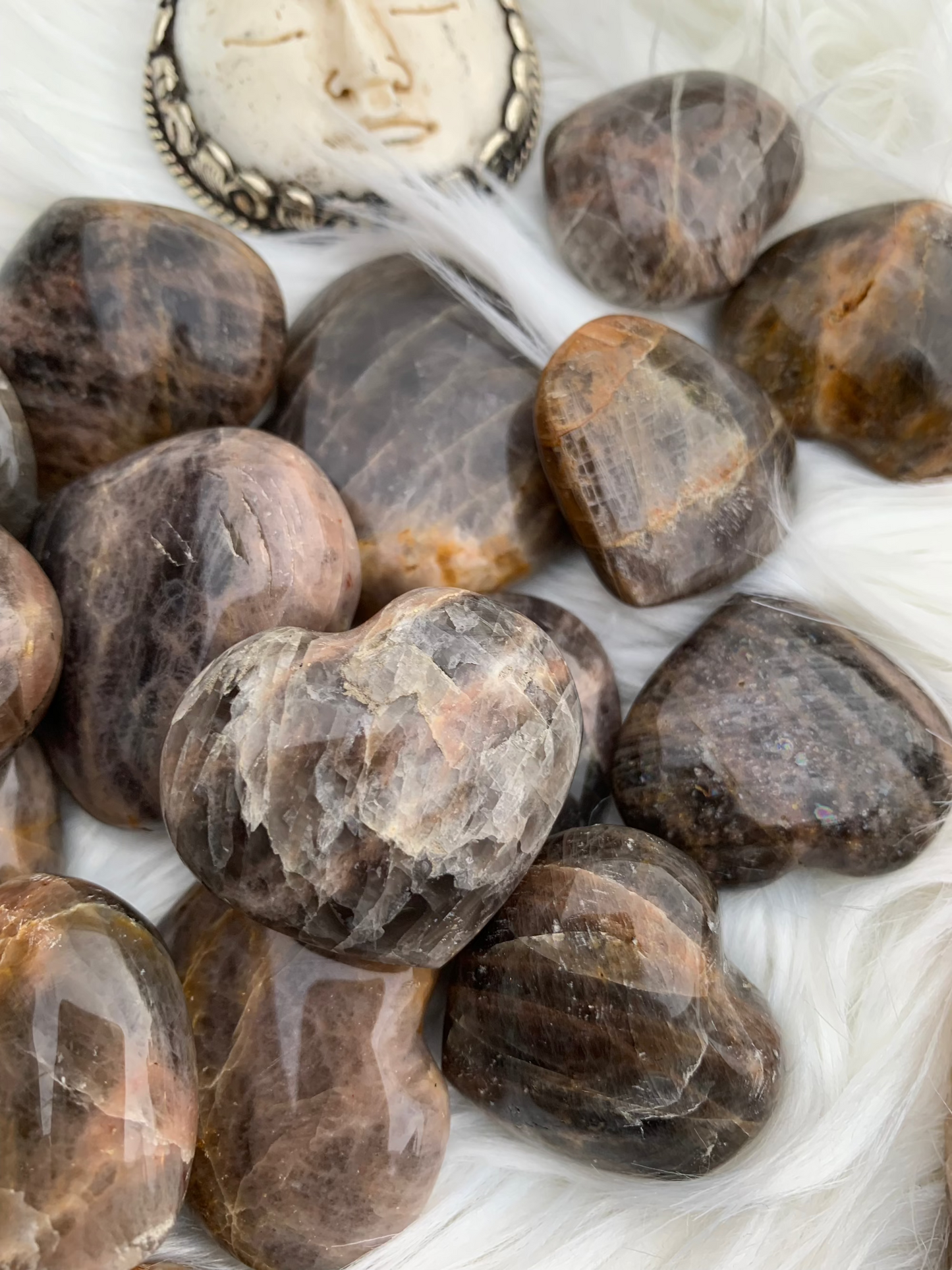 Black Moonstone - Heart