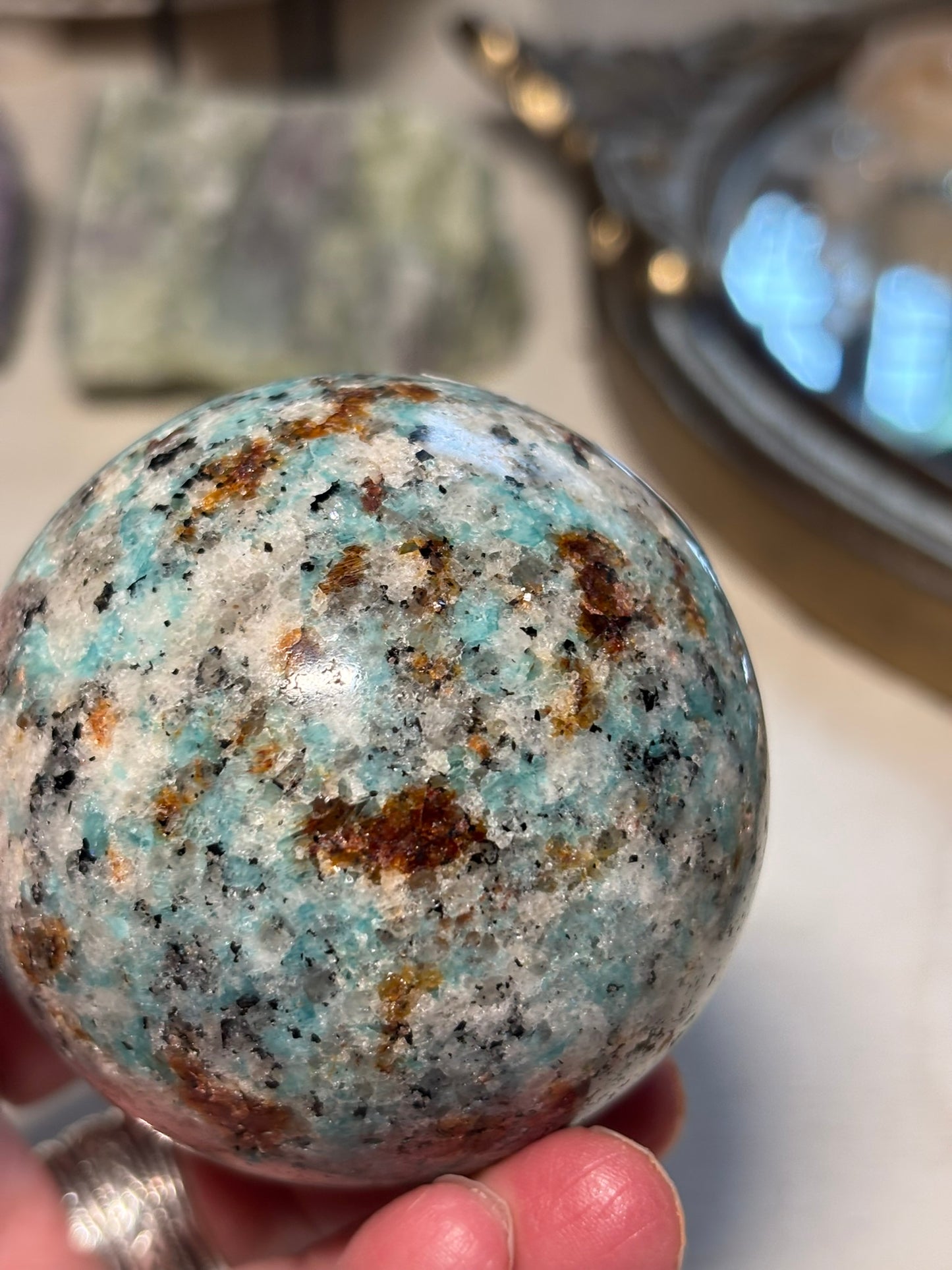 Amazonite Sphere | Brazil