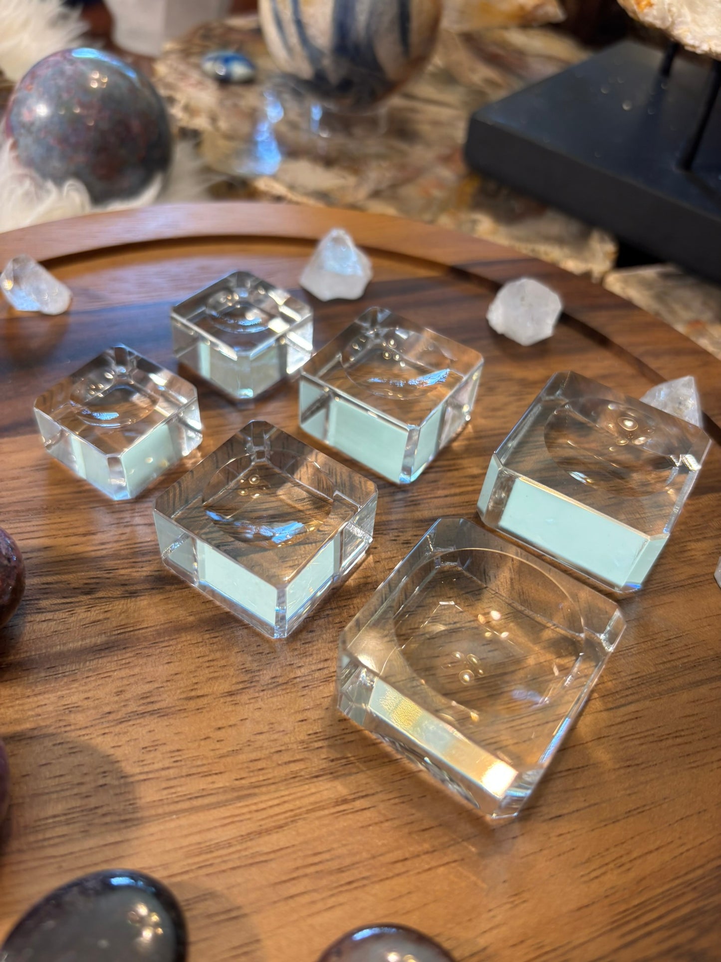 Glass Sphere Stand