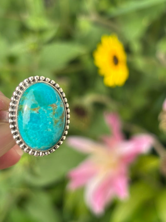 Turquoise Ring size 8.5