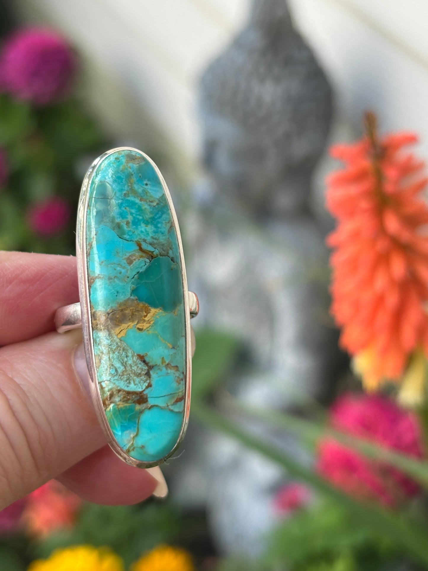 Turquoise Ring size 9