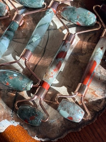 Bloodstone Crystal Facial Roller