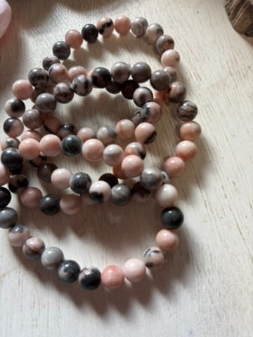 Pink Zebra Jasper Bracelet