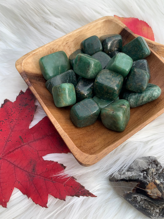 African Jade tumbles
