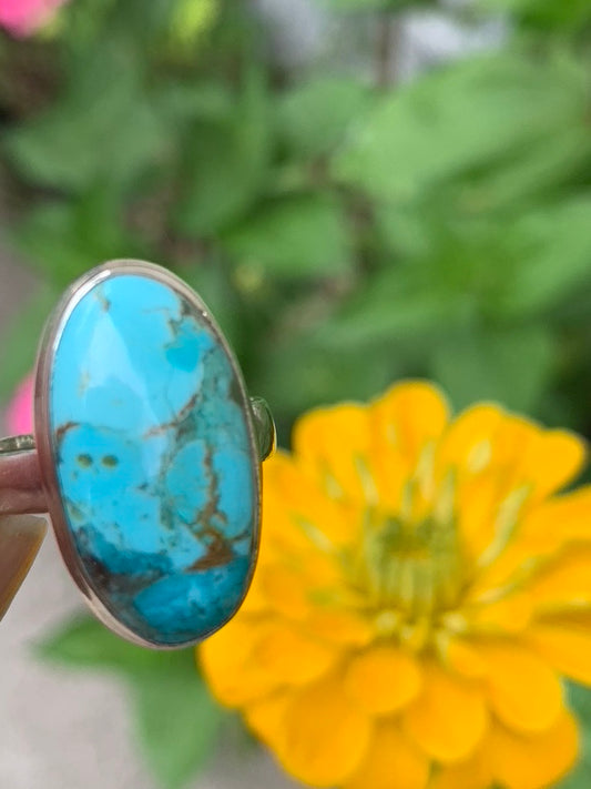 Turquoise Ring size 8