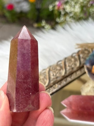 Strawberry Quartz tower
