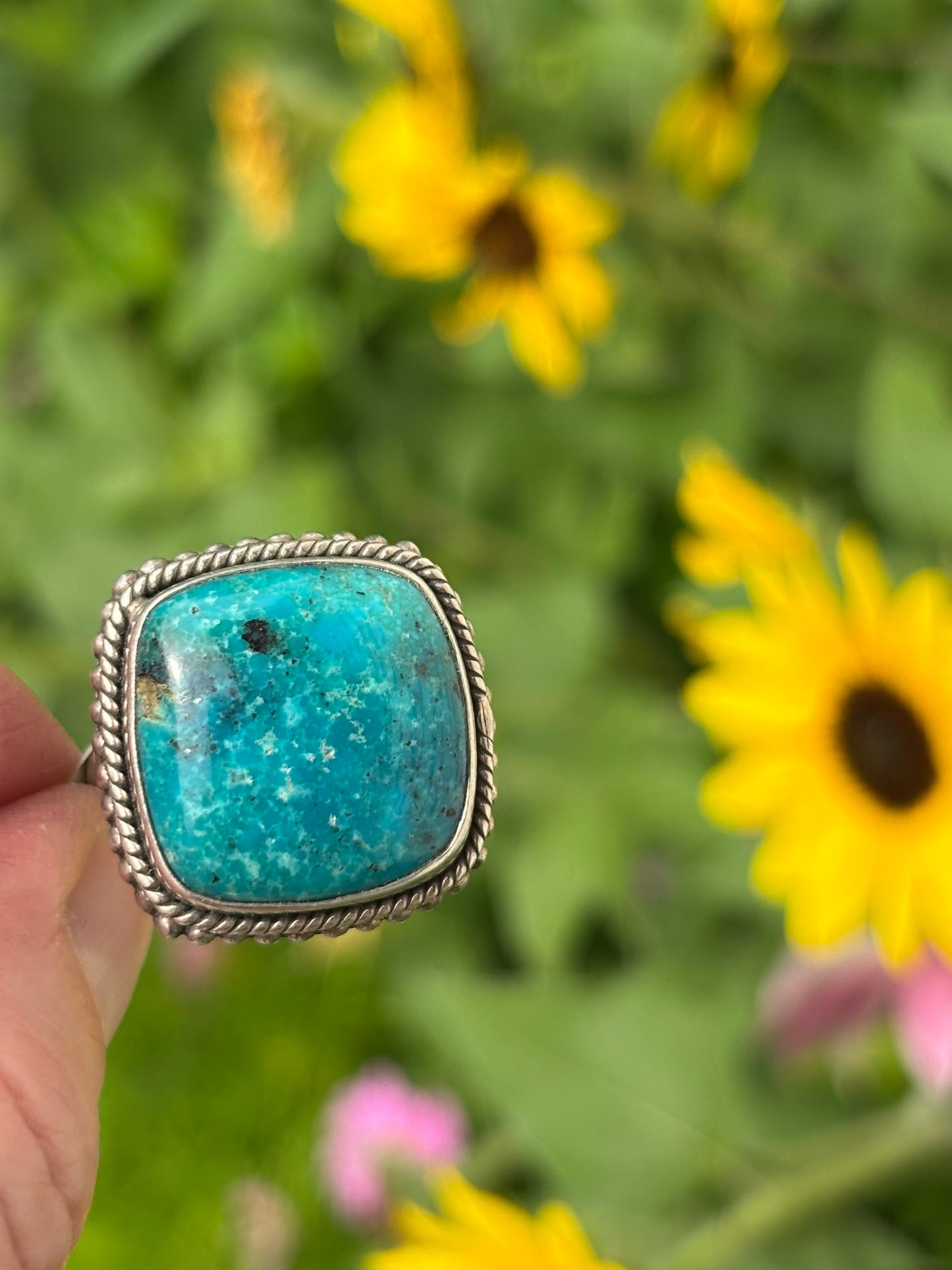 Turquoise Ring size 10