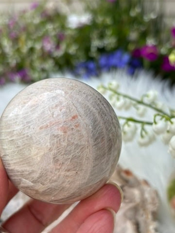 Microline Moonstone Sphere