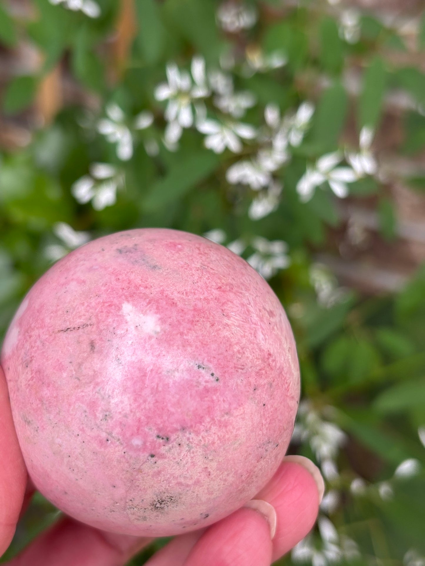 Rhodonite Sphere - Peru