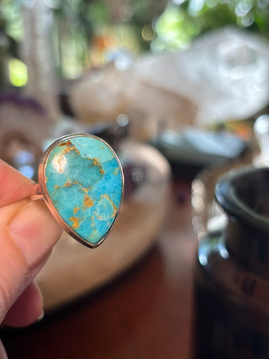 Turquoise Ring size 9