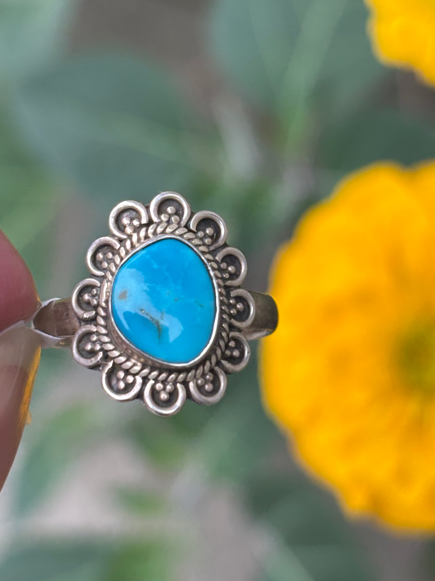 American Turquoise Ring size 9