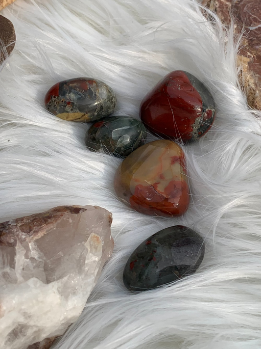 Bloodstone tumble