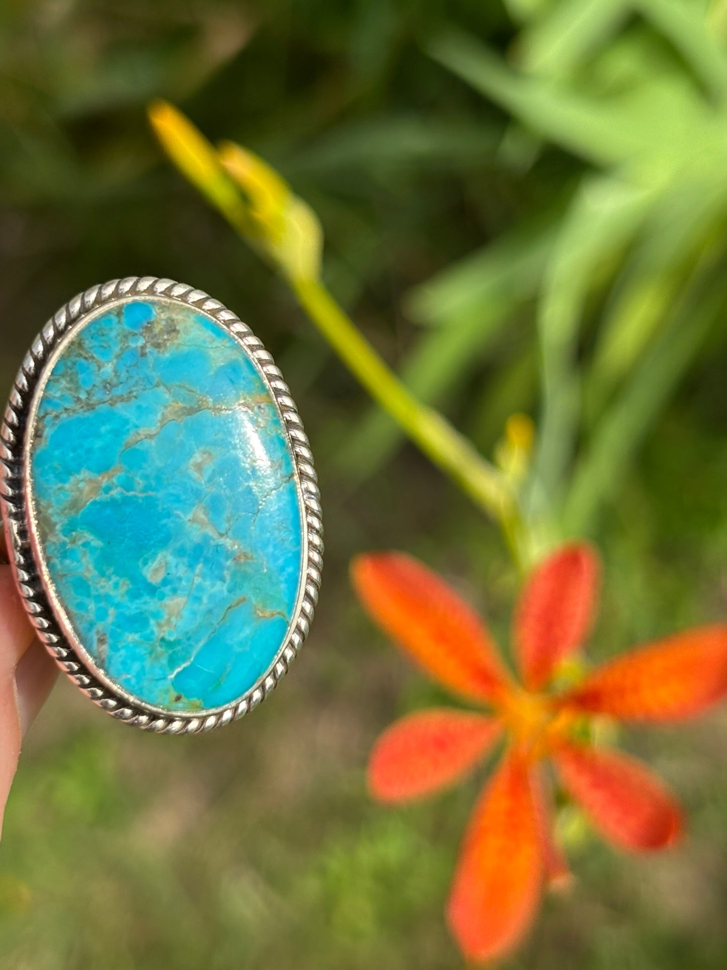 Turquoise Ring size 7