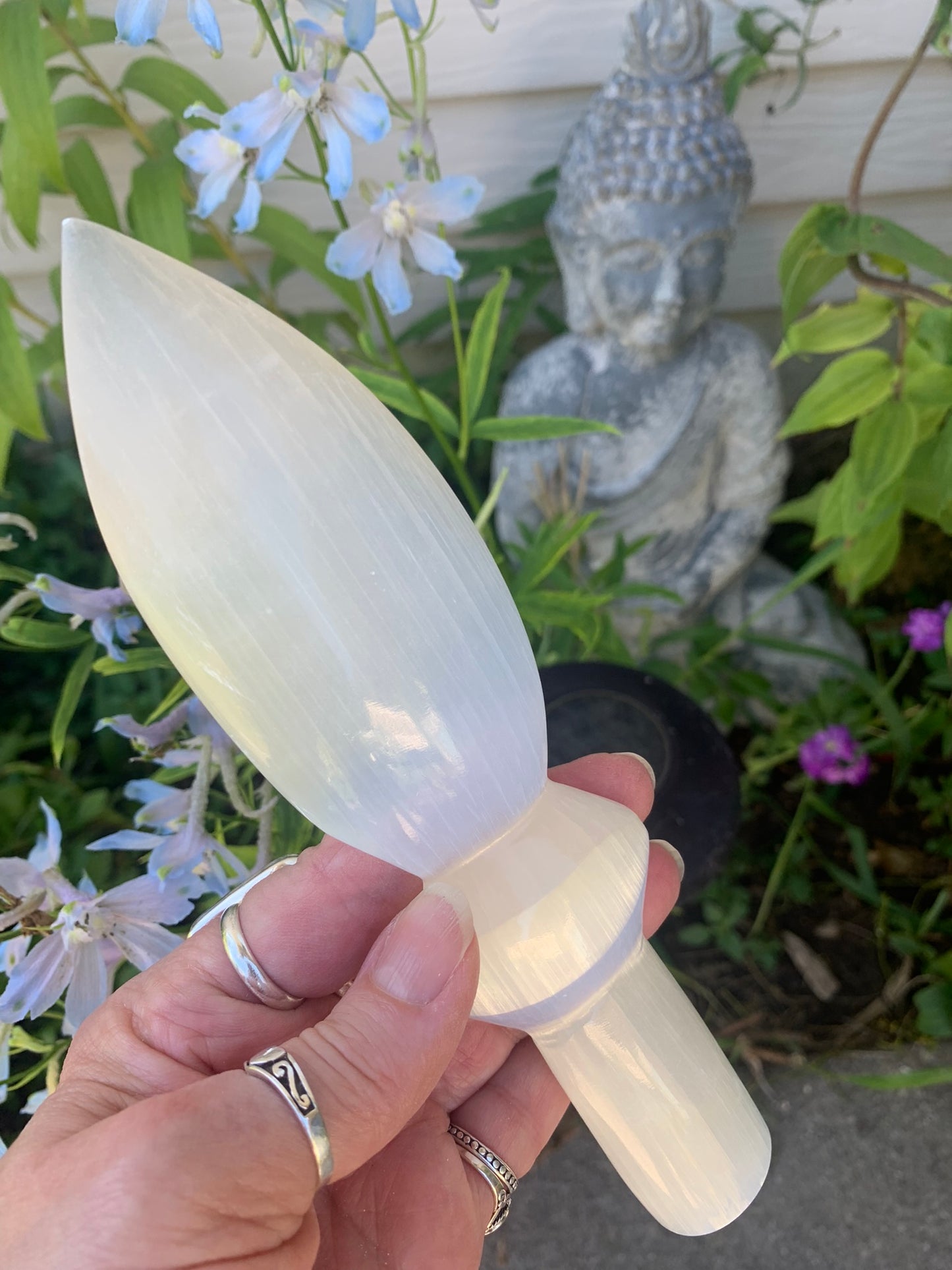Selenite Athame MEDIUM