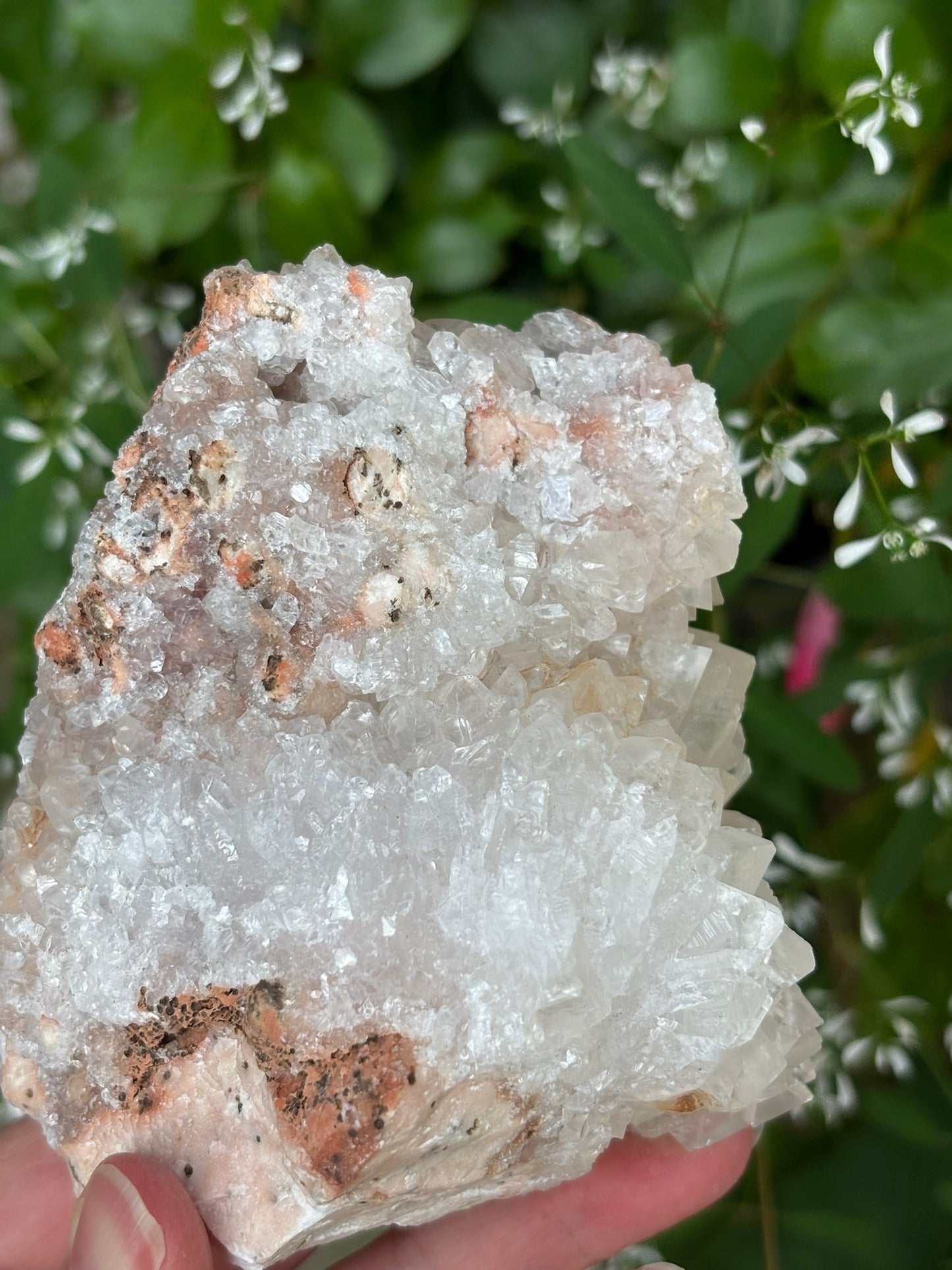 UV Druzy Calcite Cluster - Indonesia