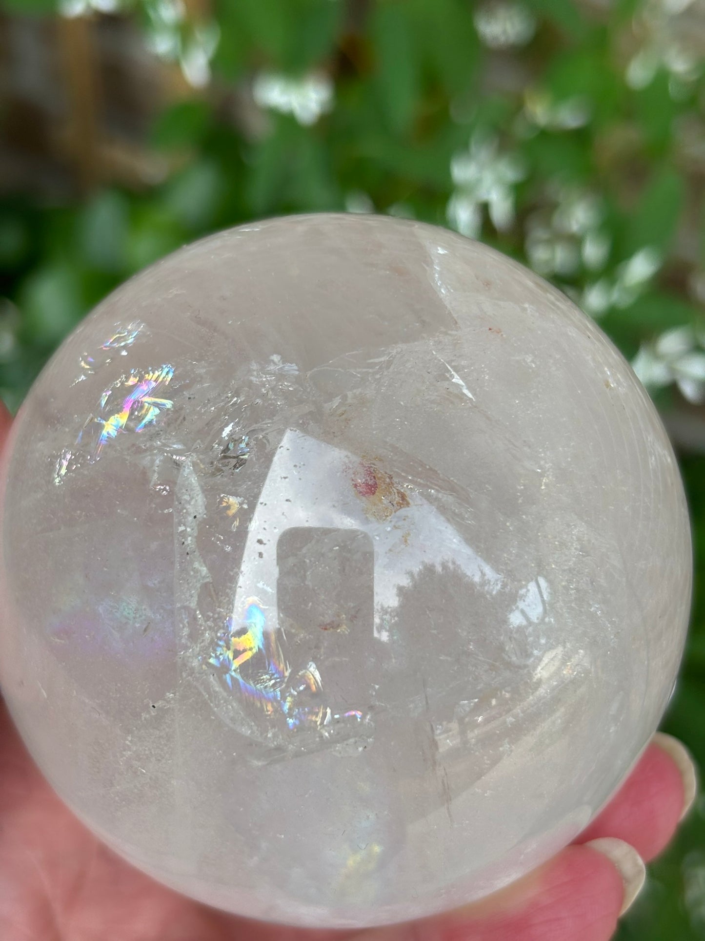 Lemurian Quartz Sphere - Brazil