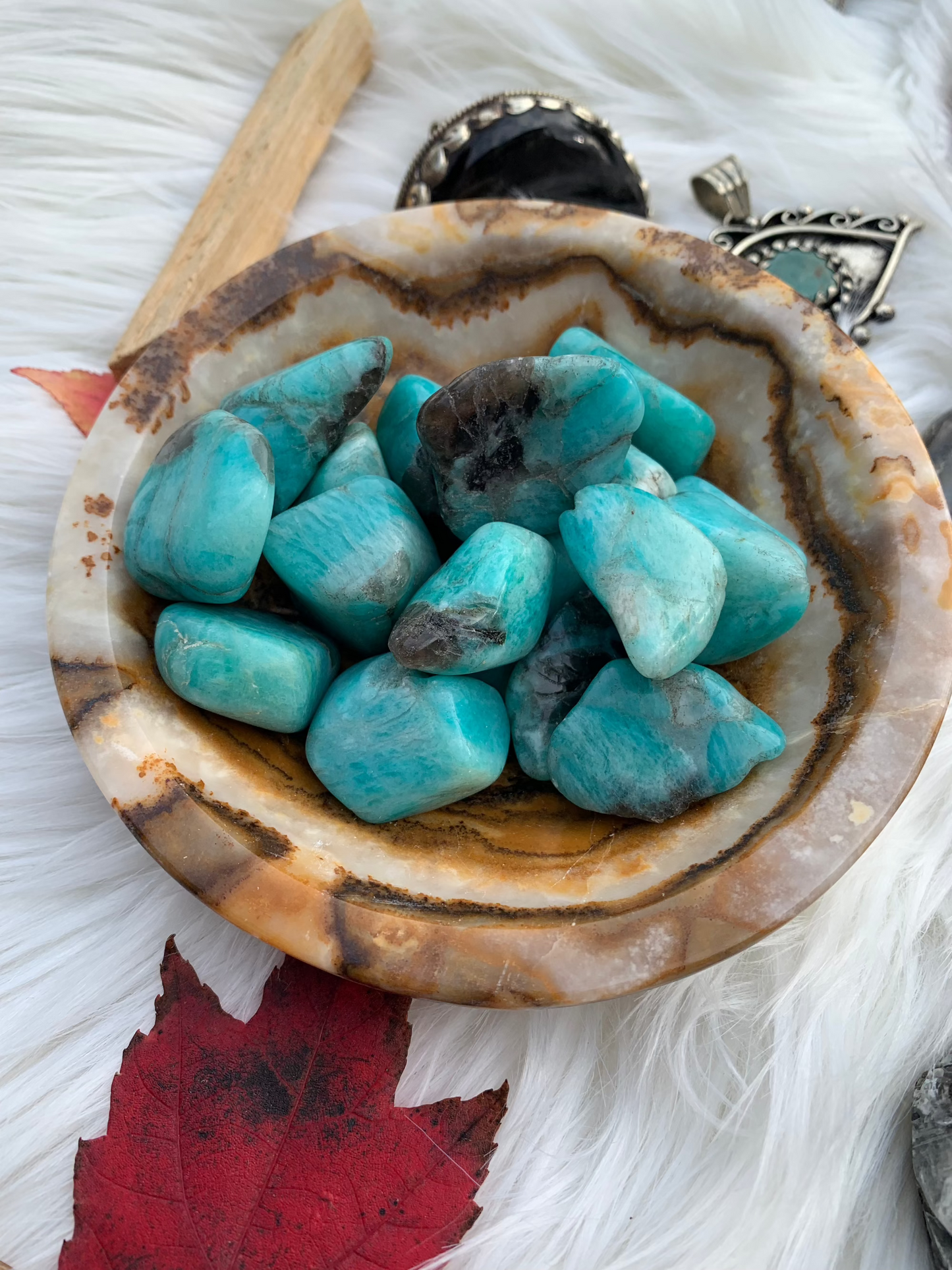 Amazonite - tumbles