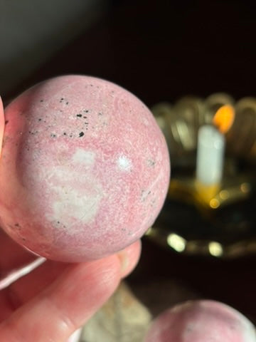 Rhodonite Sphere - Peru