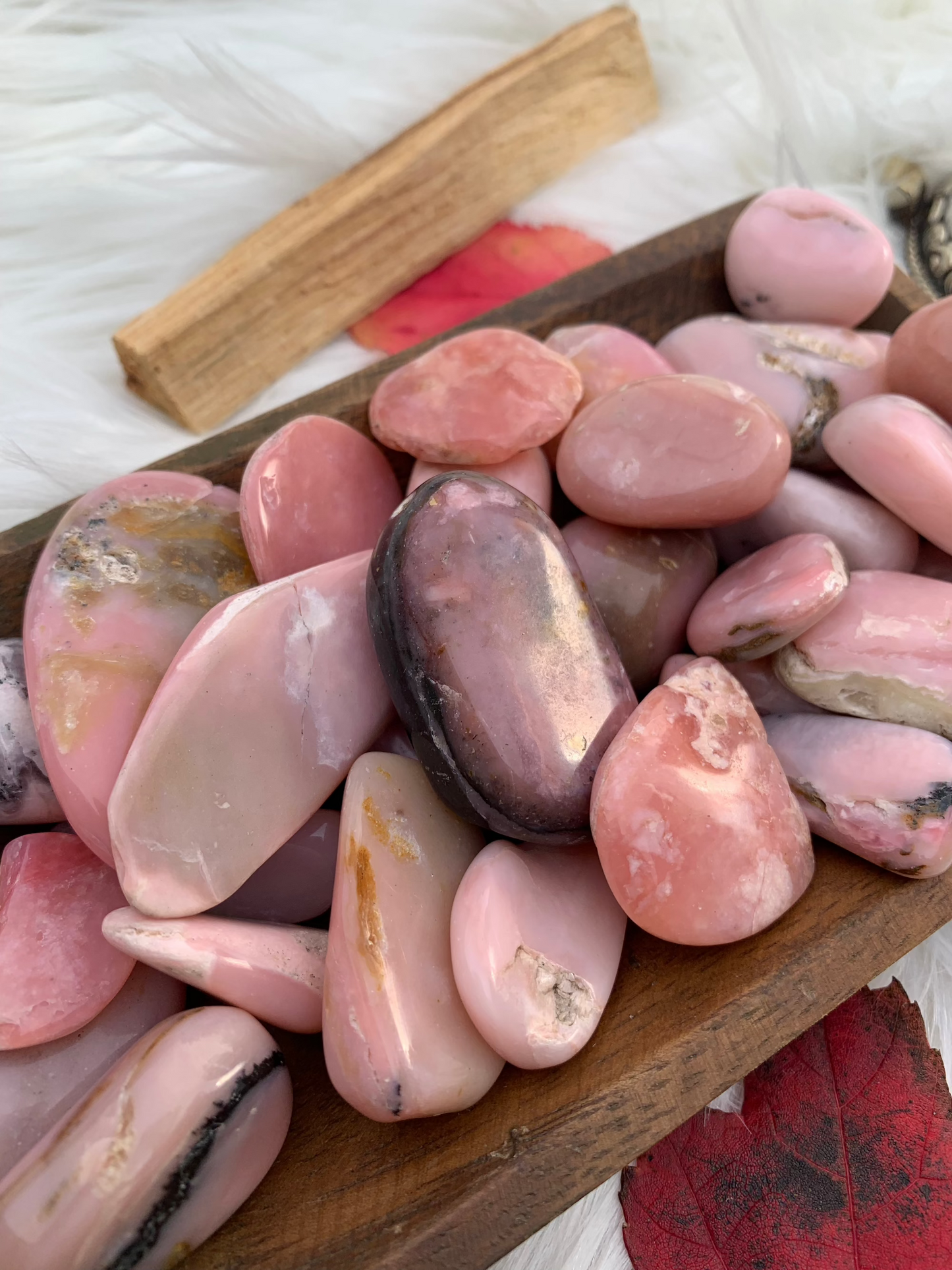 Pink Opal - Tumble - Peru