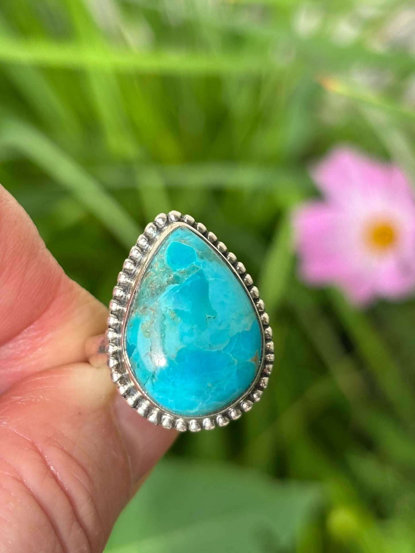 Turquoise Ring size 7.5