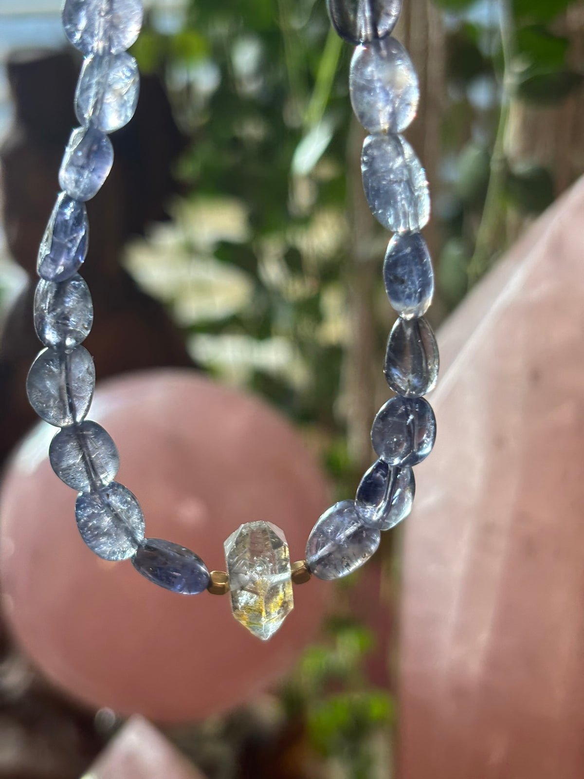 The Visionary | Herkimer Diamond • Iolite