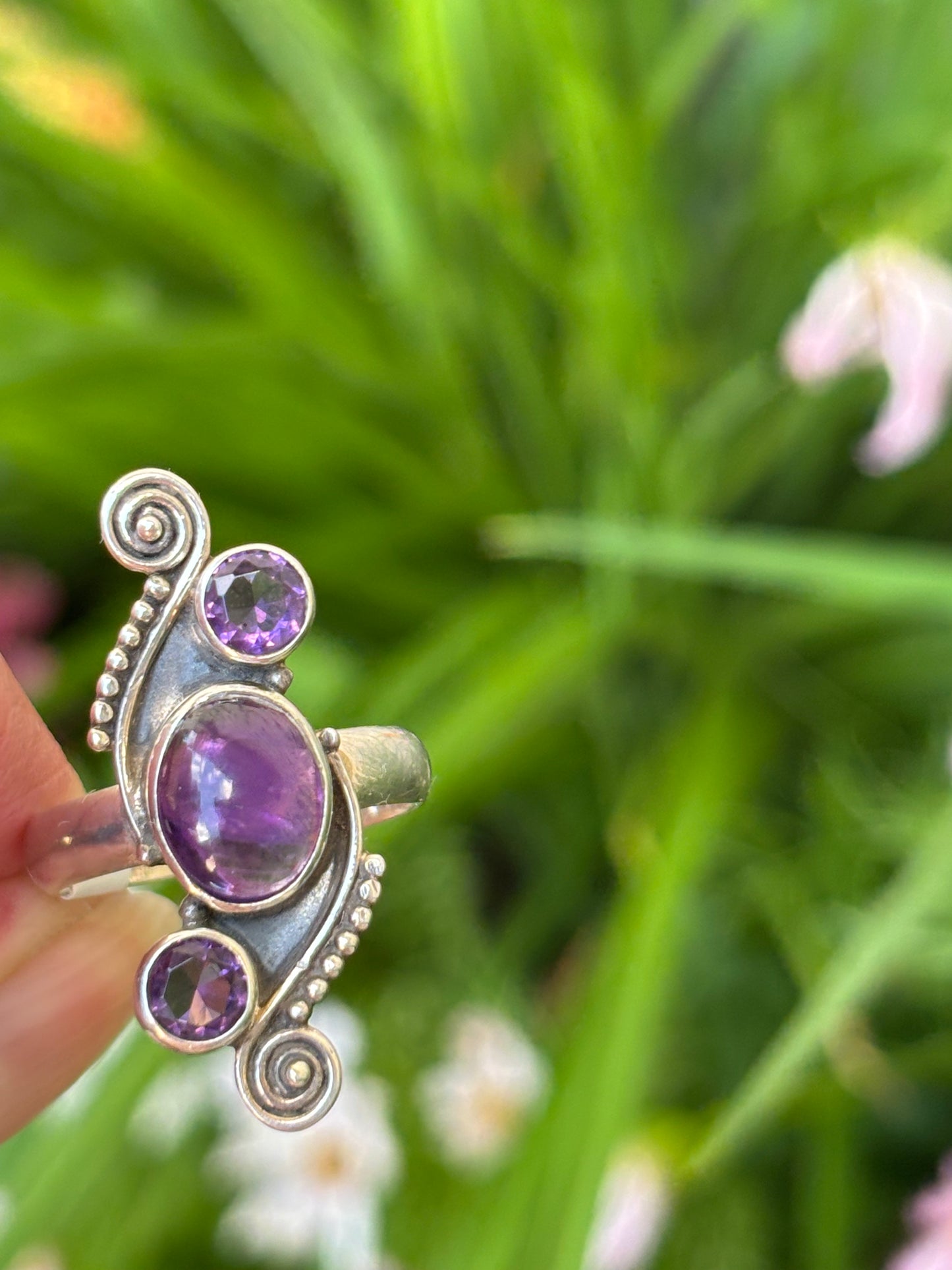 Amethyst Ring size 8