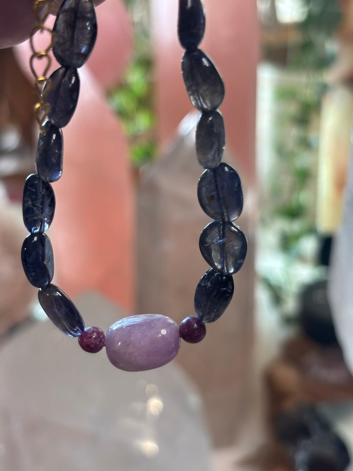 The Mystic Heart | Kunzite • Iolite