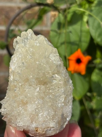 UV Druzy Calcite Cluster - Indonesia