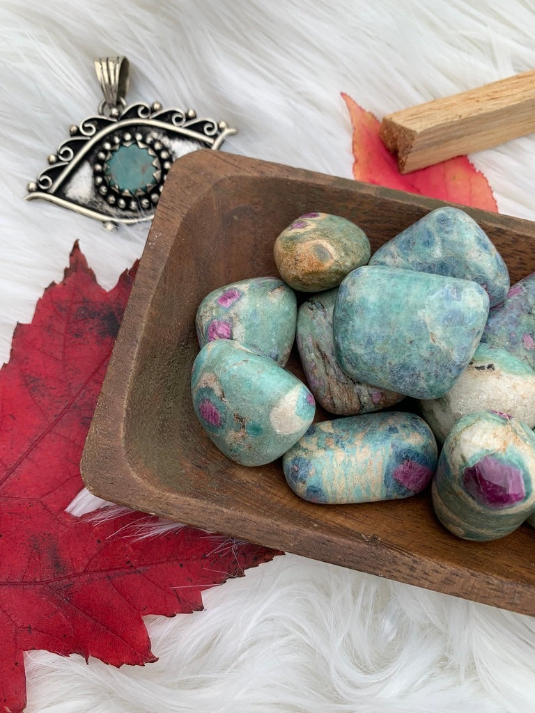 Ruby Fuchsite - Tumble