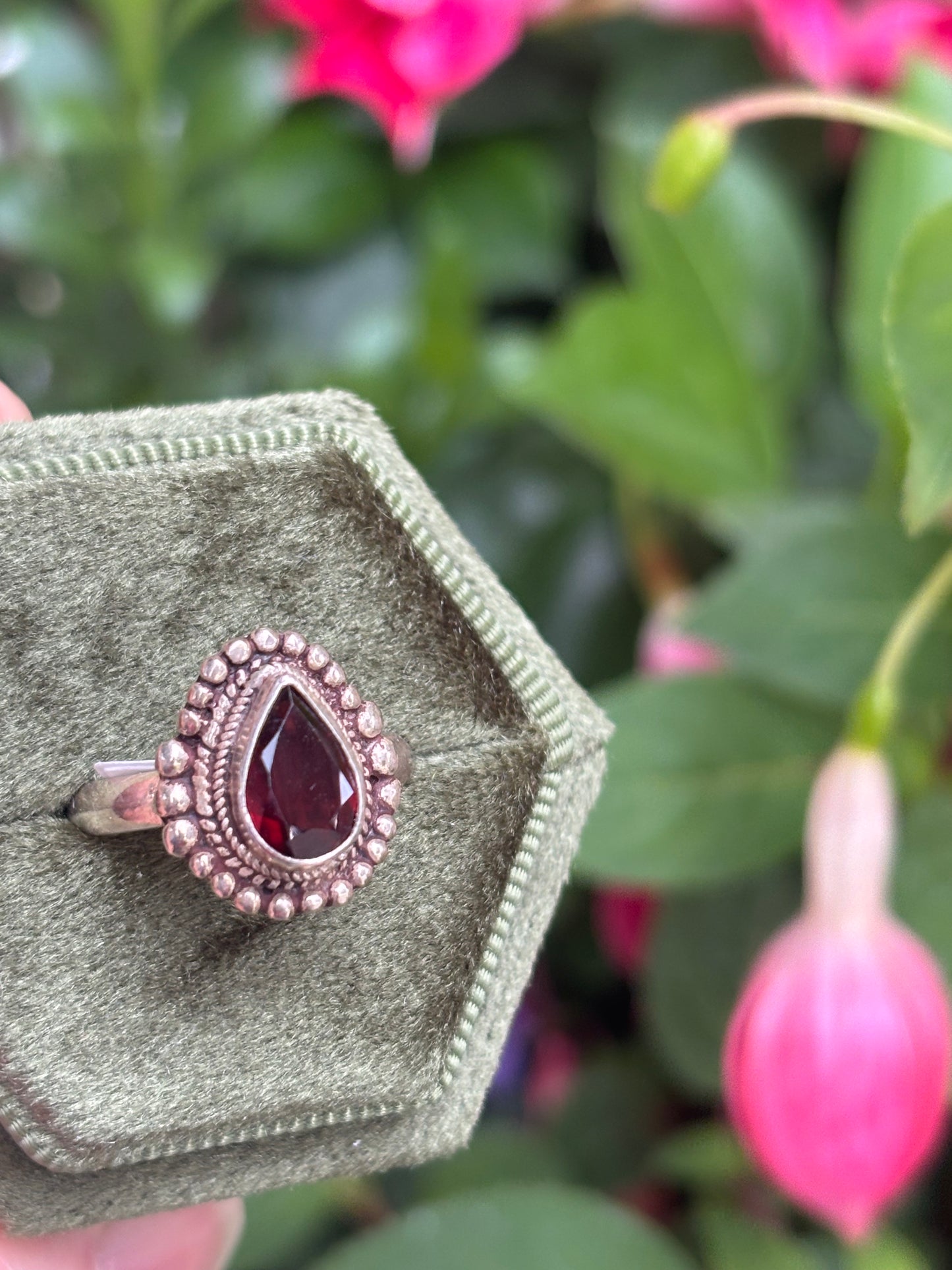 Garnet Ring size 6