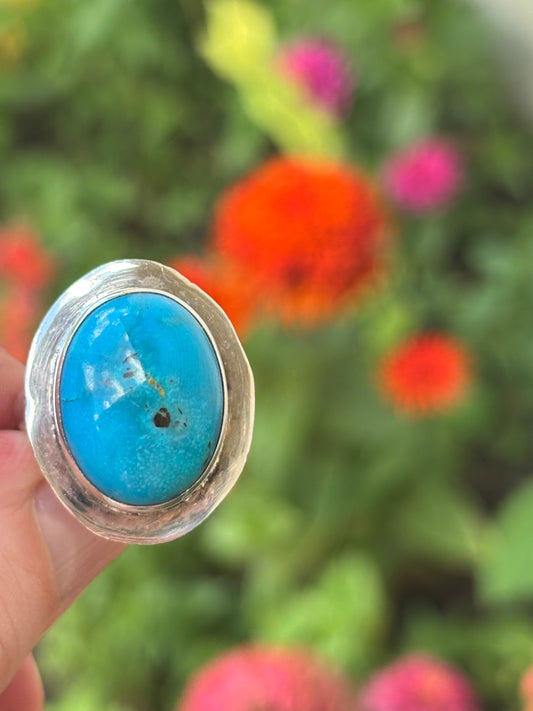 Turquoise Ring size 8