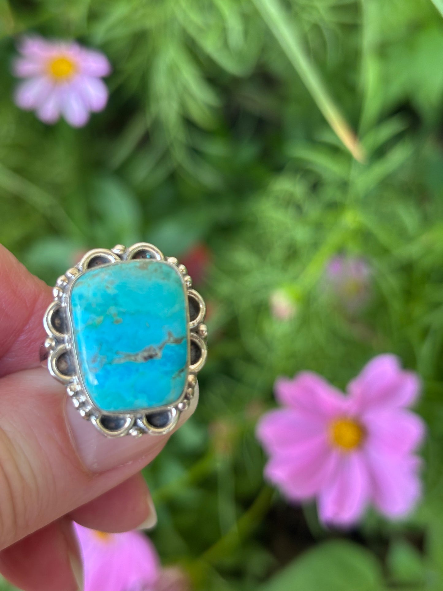 Turquoise Ring size 9.5