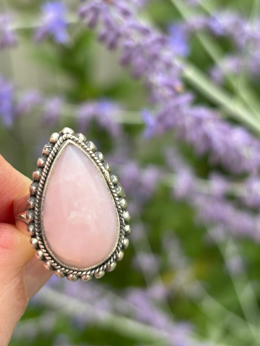 Pink Opal Ring size 7
