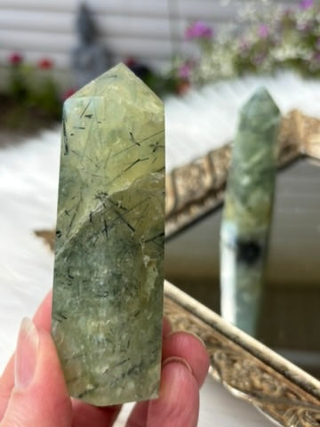 Prehnite tower