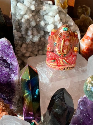 Ganesha Rose Quartz