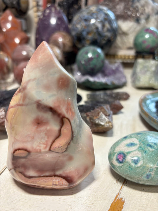 Polychrome Jasper Flame | Madagascar