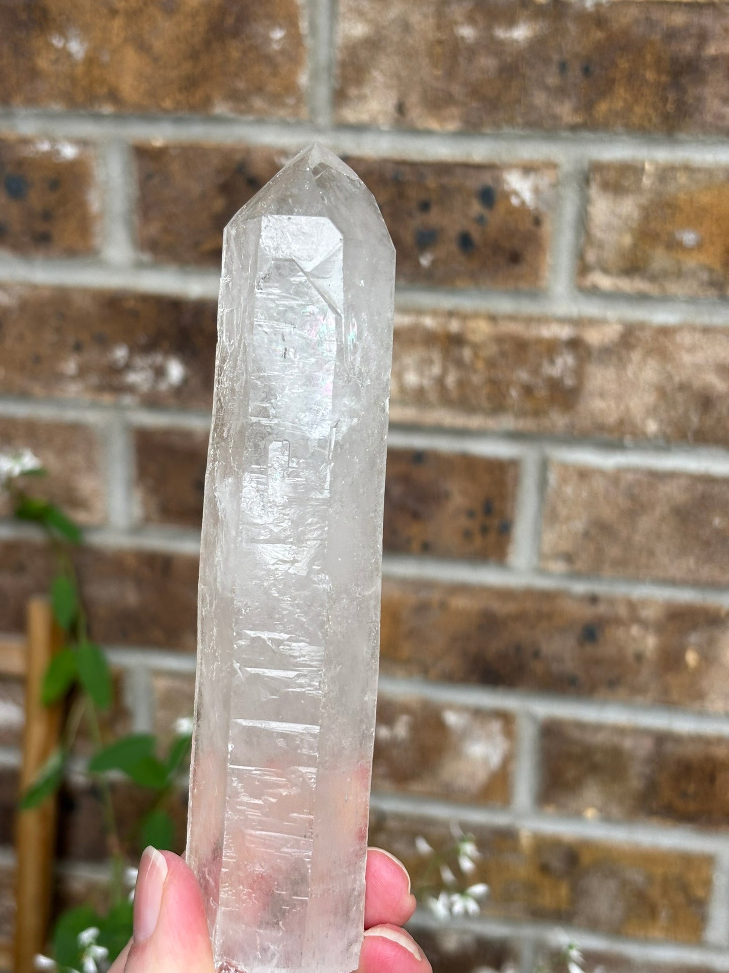 Lemurian Quartz Point - Rainbows