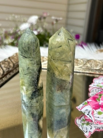 Prehnite tower