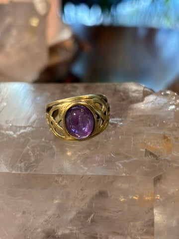 Amethyst Ring size 8