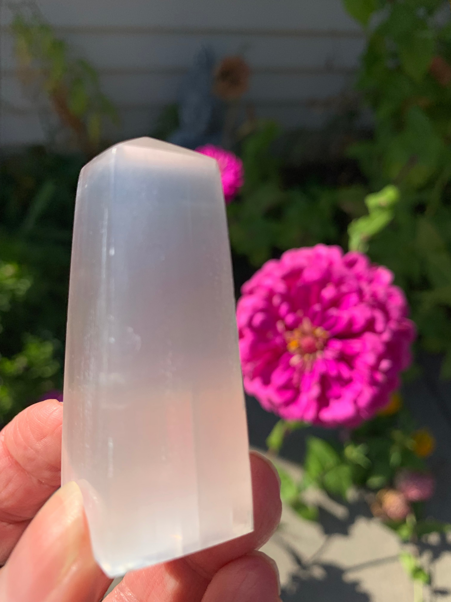 Selenite Obelisk