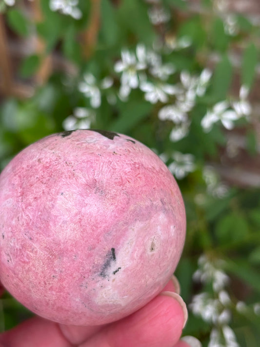 Rhodonite Sphere - Peru
