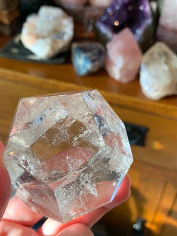 Clear Quartz Dodecahedron - Brazil