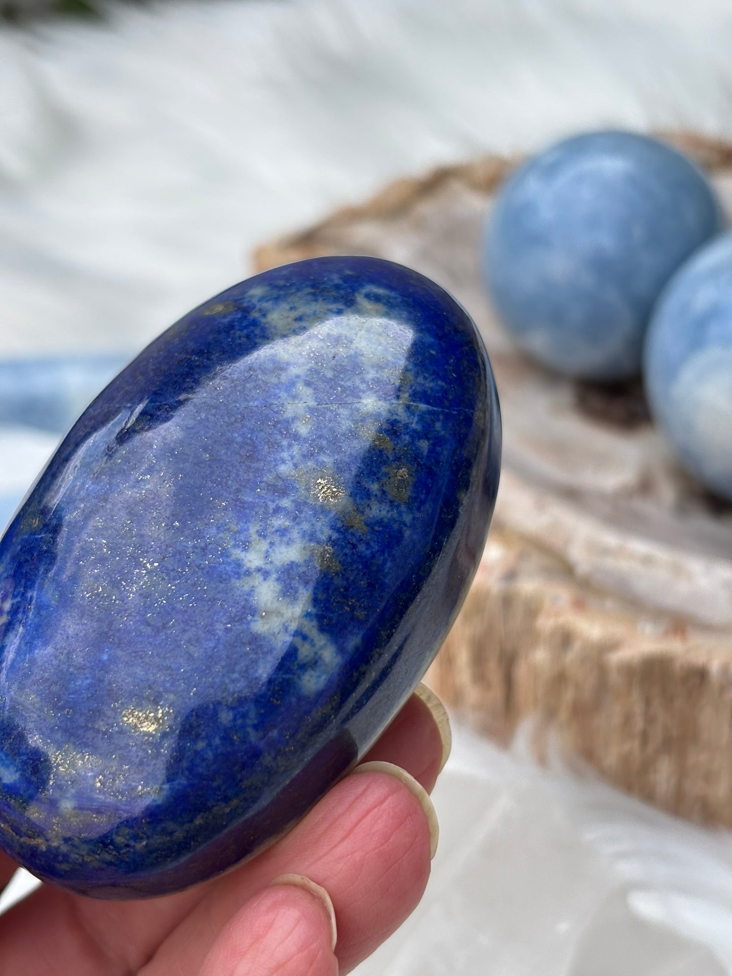 Lapis Lazuli - Palm Stone