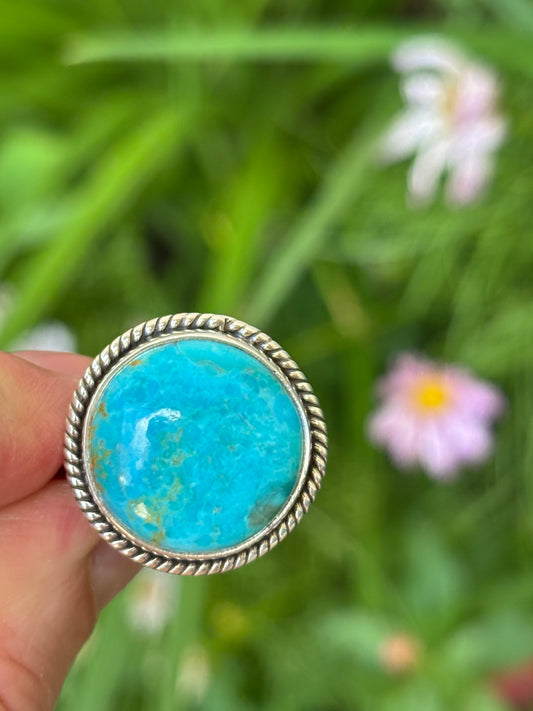 Turquoise Ring size 8